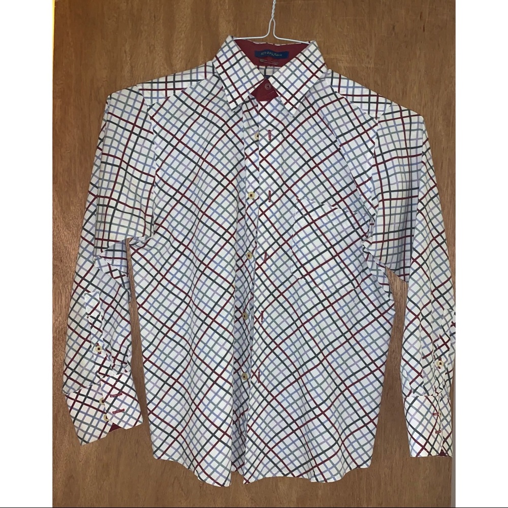 Boys Mashiko Button Down Shirt Size M